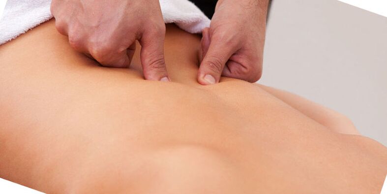 masažas nuo nugaros skausmo