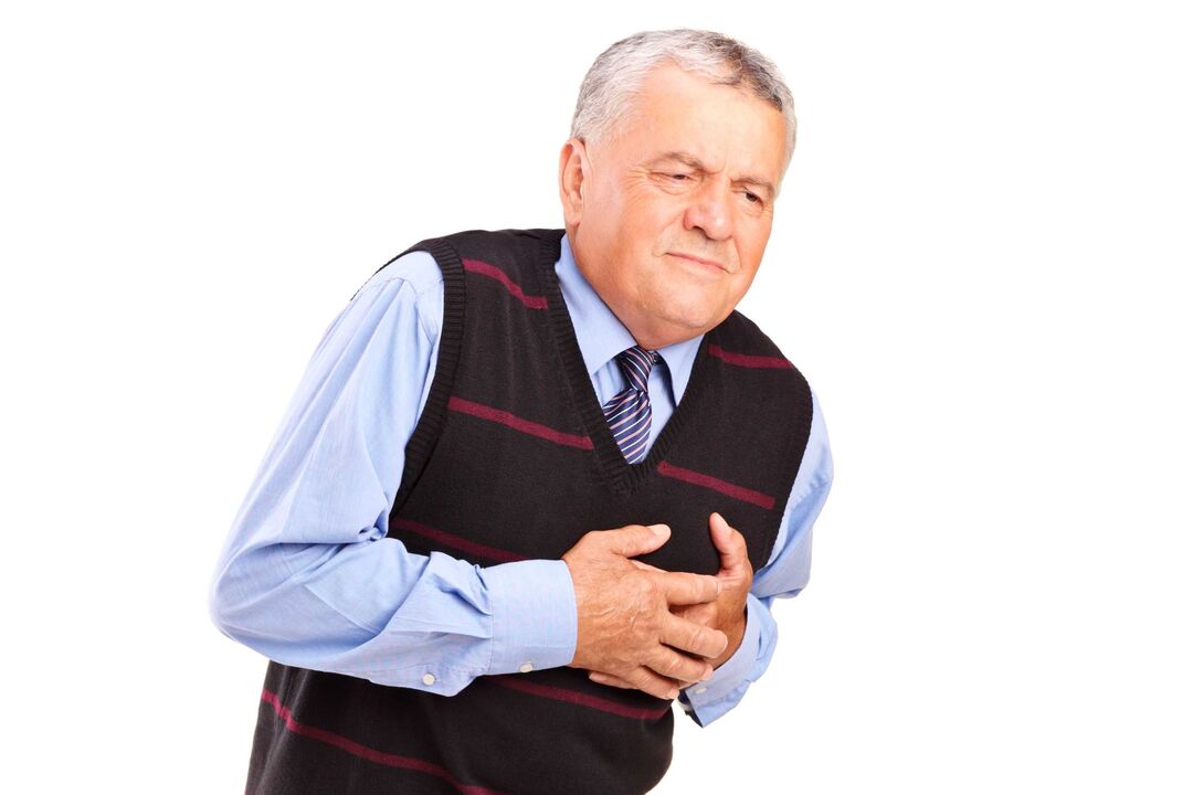 krūtinės skausmas su osteochondroze